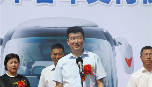 首汽集團常務副總經理高捷發表重要講話 首汽集團常務副總經理高捷發表重要講話