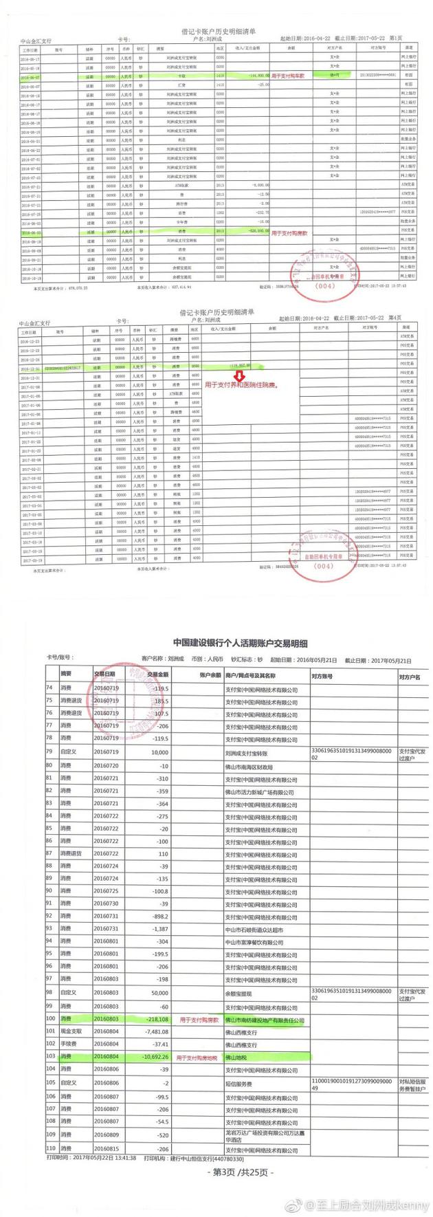劉洲成發文否認家暴