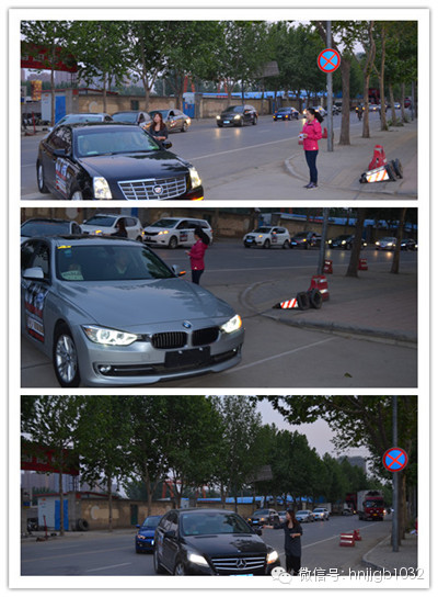 七點二十左右，43輛車分批駛入奧斯卡汽車影院并領取電影票。