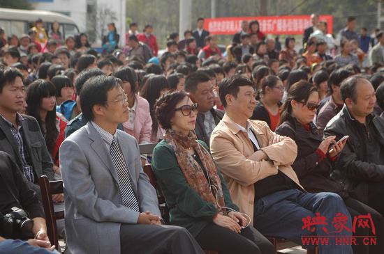 主辦方領導在演出現場