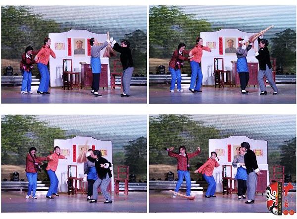 銀環媽怒打愛女，栓寶娘拼命保護