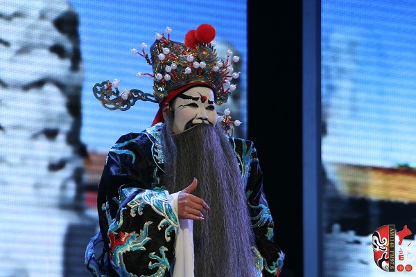 詹太師 票友王丹飾演 詹太師 票友王丹飾演