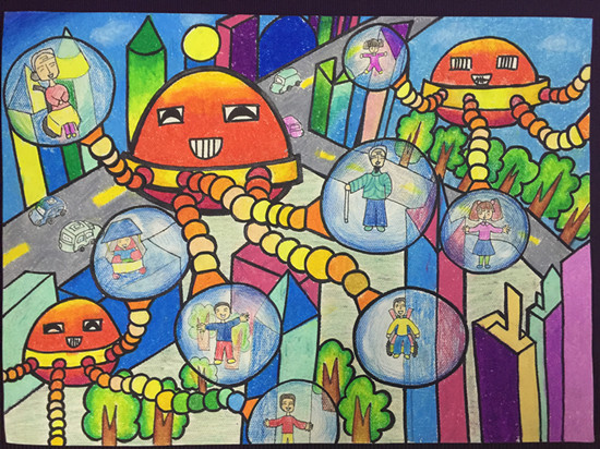 《呼吸道疾病治療艙》金水區工人第一新村小學 作者：趙文茜 輔導教師：侯倩倩