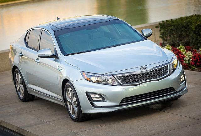 新款起亞K5混合動力版官方圖片 新款起亞K5混合動力版官方圖片