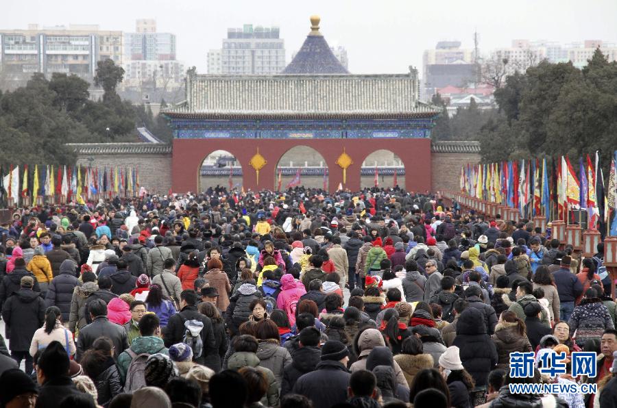 春節(jié)黃金周全國(guó)共接待游客2.03億人次同比漲15.1%