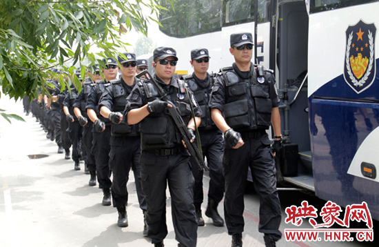 河南公安特警2014跨區演練