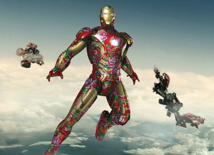 《復聯2》英雄被PS穿上花棉襖