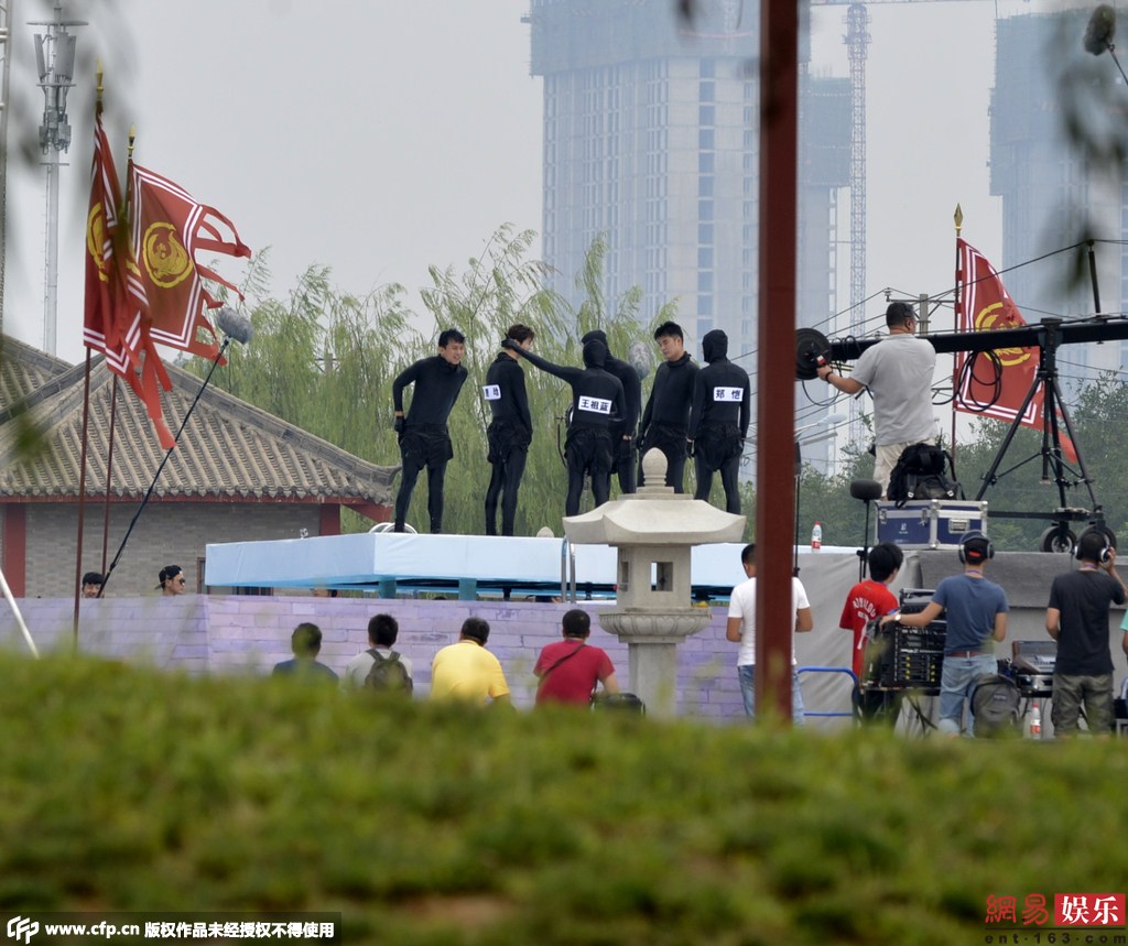 "跑男3"洛陽(yáng)錄制 "跑男3"洛陽(yáng)錄制