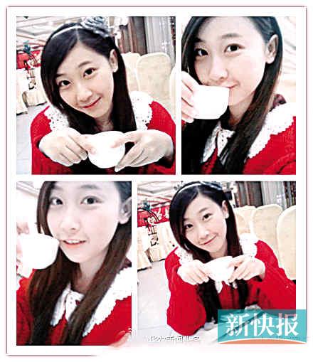 微博上的華農"90后美女教師"。