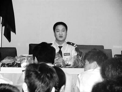 原夏縣公安局長孫宏軍資料圖。他涉嫌違紀違法目前被調查。