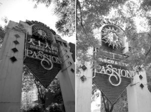 臺州溫嶺版“天上人間”(左)和北京版“天上人間”(右)相比,連店標都一模一樣 臺州溫嶺版“天上人間”(左)和北京版“天上人間”(右)相比,連店標都一模一樣