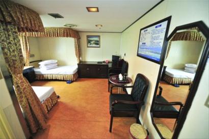 “椰香公主”號內部設施。據記者了解,高端的豪華商務艙、特等艙、一等艙都被用于公務接待。 /CFP “椰香公主”號內部設施。據記者了解,高端的豪華商務艙、特等艙、一等艙都被用于公務接待。 /CFP