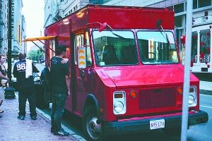 “無二烤肉”營業現場。