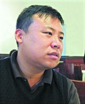 來自廣東的留學生馬博打算回國就業。（陳安 攝）