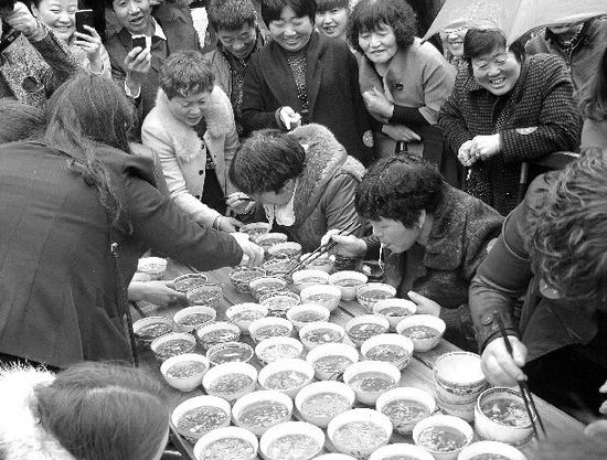 臊子面讓大家過足了癮 臊子面讓大家過足了癮