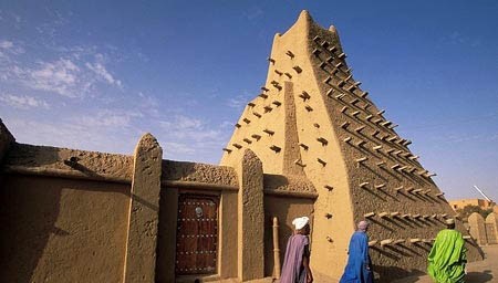 馬里古城廷巴克圖(資料圖) 馬里古城廷巴克圖(資料圖)