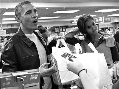 奧巴馬用信用卡結賬 奧巴馬用信用卡結賬