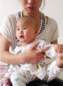 經過幾個月治療，涵涵的病情好轉多了。