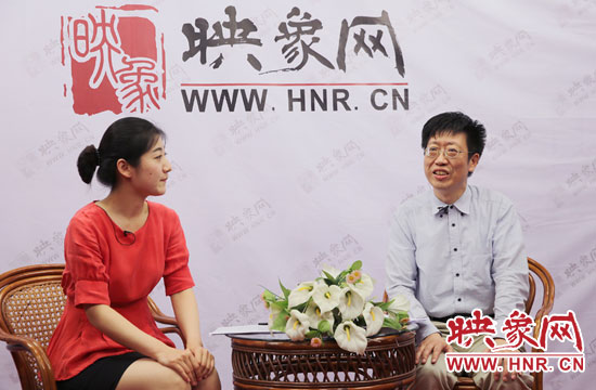 復旦大學河南招生組組長趙一鳴做客映象網《名校面對面》系列訪談