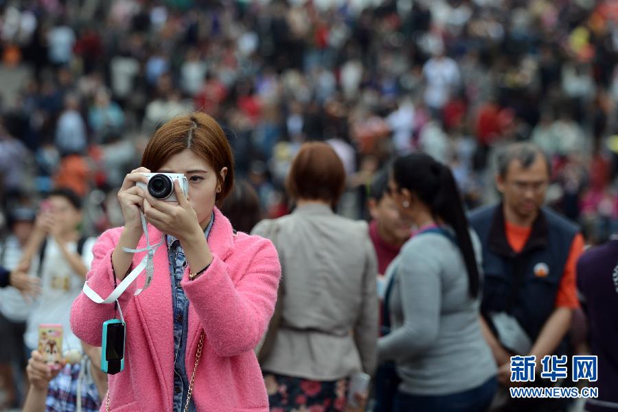 (晚報)(4)澳門春節長假現人潮 (晚報)(4)澳門春節長假現人潮