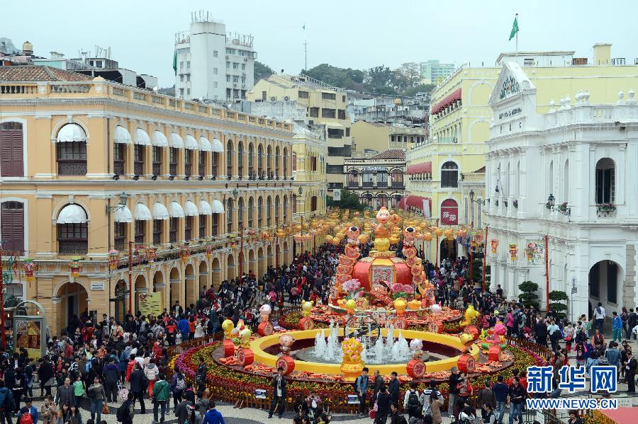 (晚報)(3)澳門春節長假現人潮 (晚報)(3)澳門春節長假現人潮