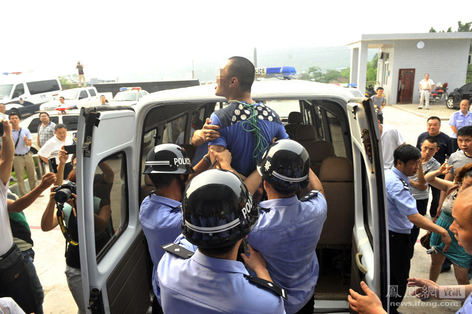 被槍決前的27歲毒販 被槍決前的27歲毒販