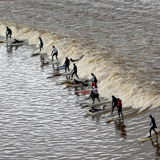 零下20度挑戰巨浪
