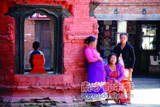 “恬靜”是尼泊爾女人的常態