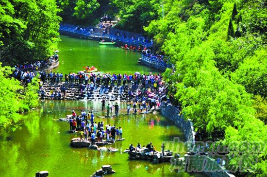 龍潭大峽谷享巨惠清涼大餐