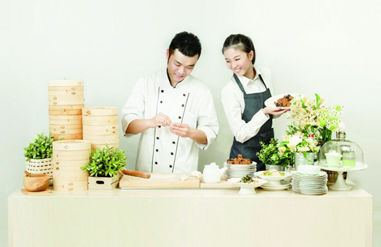 精致上海點(diǎn)心 清新摩登小館