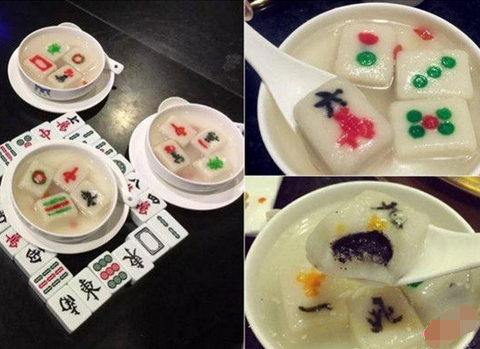 來碗清一色！火鍋店推出創意麻將湯圓
