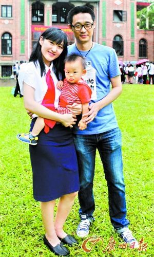 大三女生休學生子 帶孩子畢業走另類人生路