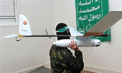 無人機：哈馬斯自制，在以領土上偵察時被擊落。