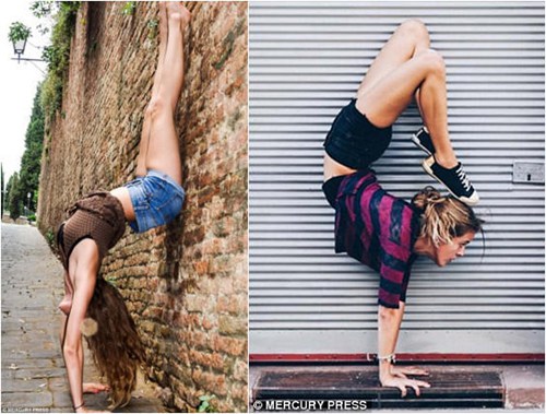 反重力美女成網紅