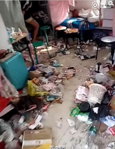 史上最臟女宿舍 網友表示為其終身大事操心:這能嫁出去?