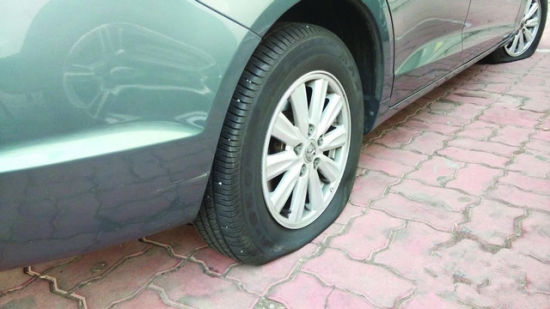 只為發泄不滿情緒 男子一年扎車胎30多起