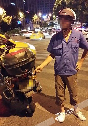 駕駛員主動要求進行酒精含量測試。警方供圖