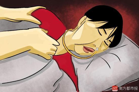 妻子張津華再?zèng)]能醒來(lái)，這個(gè)正處盛年、愛(ài)美又能干的女人變?yōu)榱酥参锶耍诖采弦惶删拍辏蓊佉芽菪唷＃ó?huà)作者：羅逸爵）