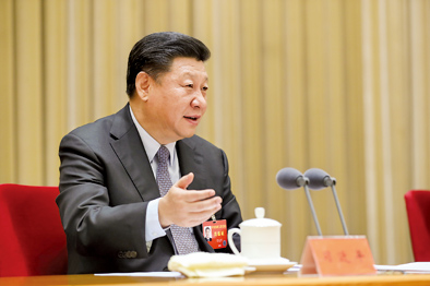 2017年12月28日至29日，中央農(nóng)村工作會(huì)議在北京舉行。習(xí)近平在會(huì)上發(fā)表重要講話。新華社記者 丁林 攝