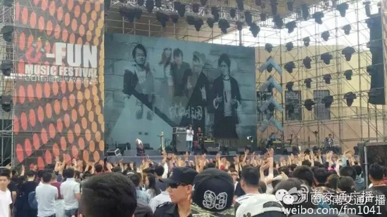 河南交通廣播主持人佳音、彎彎、朱浩都登上了優放舞臺，優放，交廣在這里！