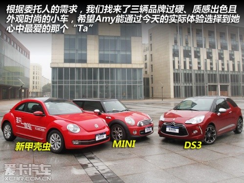 MINI、新甲殼蟲、DS3