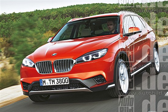 新款寶馬 X1效果圖 新款寶馬 X1效果圖