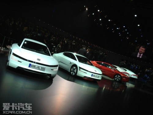 大眾XL1日內瓦發布