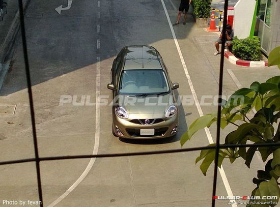 小改款日產(chǎn)瑪馳無偽諜照 小改款日產(chǎn)瑪馳無偽諜照