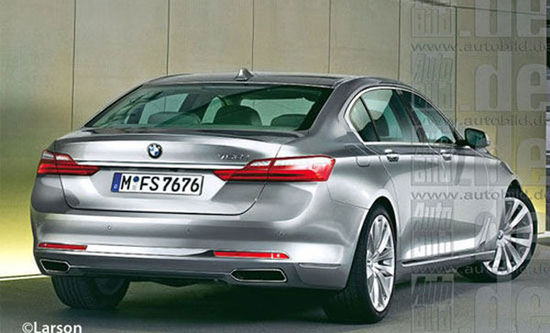 全新寶馬7系效果圖 全新寶馬7系效果圖