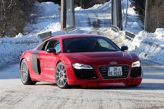 奧迪R8 e-tron測(cè)試諜照 奧迪R8 e-tron測(cè)試諜照