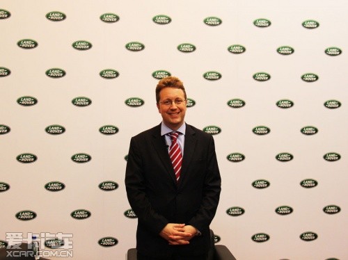 路虎中國執行副總裁柏睿安