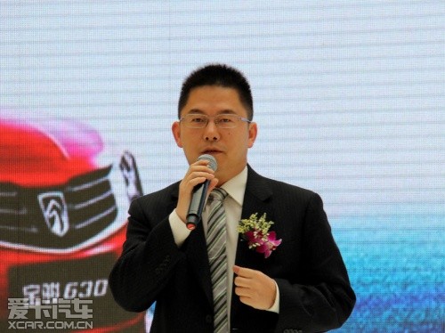 上汽通用五菱總經理助理、銷售公司總經理 楊杰