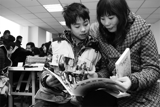 昨日的分享交流會上，孩子們的成長經歷都被印成了小冊子