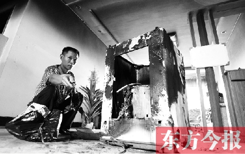 市民家中洗衣機自燃引發火災 賣家只肯賠臺新洗衣機